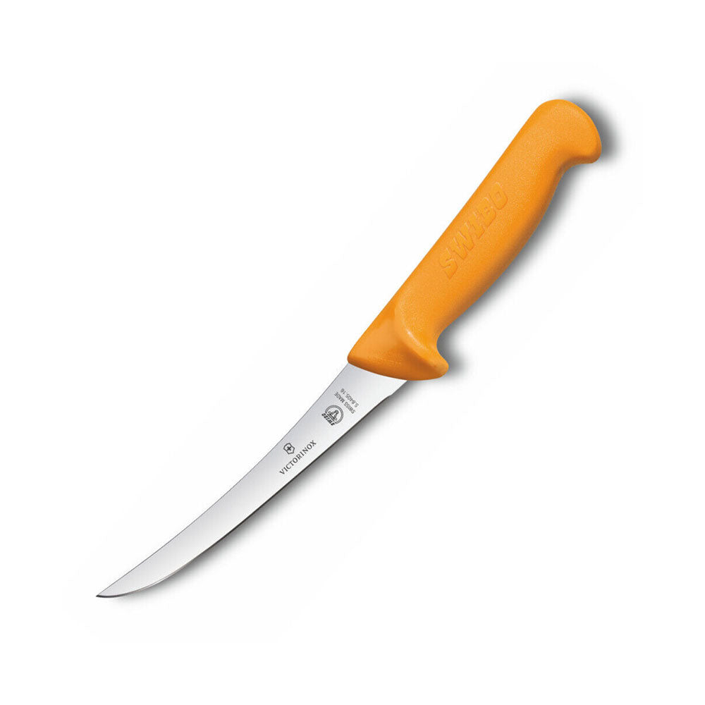 Swibo Curved Blade uitstelmes 16 cm (geel)