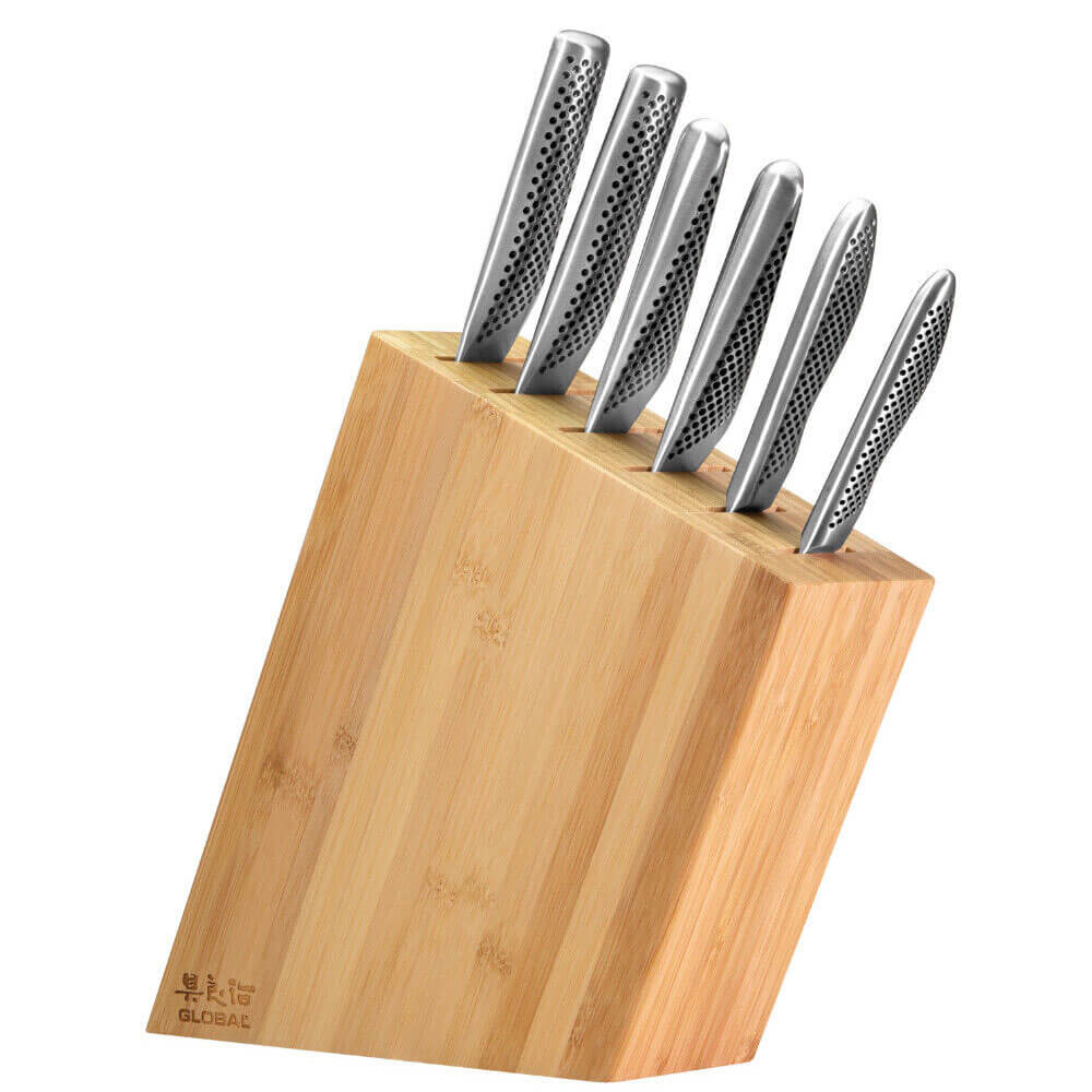 Global Knives Kyoto Knife Block Set (7 st)