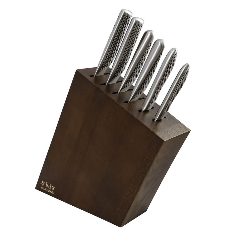 Global Knives Kyoto Knife Block Set (7 stcs)