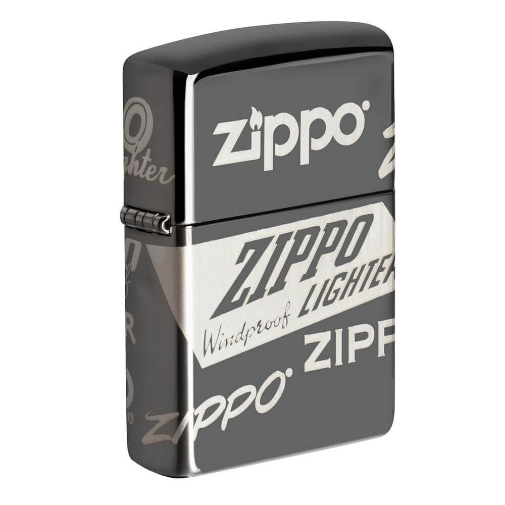 Zippo Black Ice Design Lighter