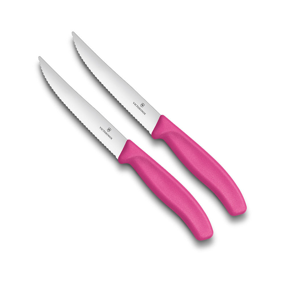 Blade Wavy Edge Begy and Pizza Knife 2pcs 12 cm