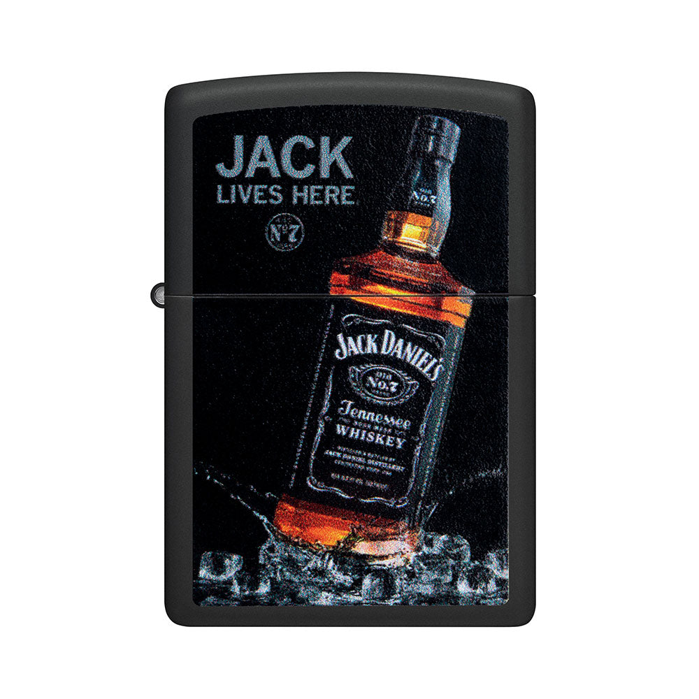 El encendedor a prueba de viento de Zippo Jack Daniel