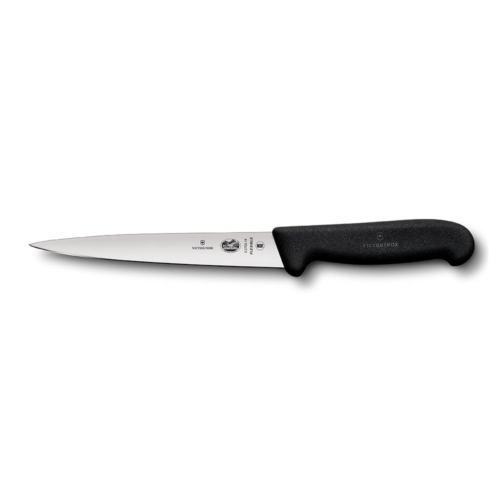 Fibrox Flexible Blade Filleting Knife (svart)