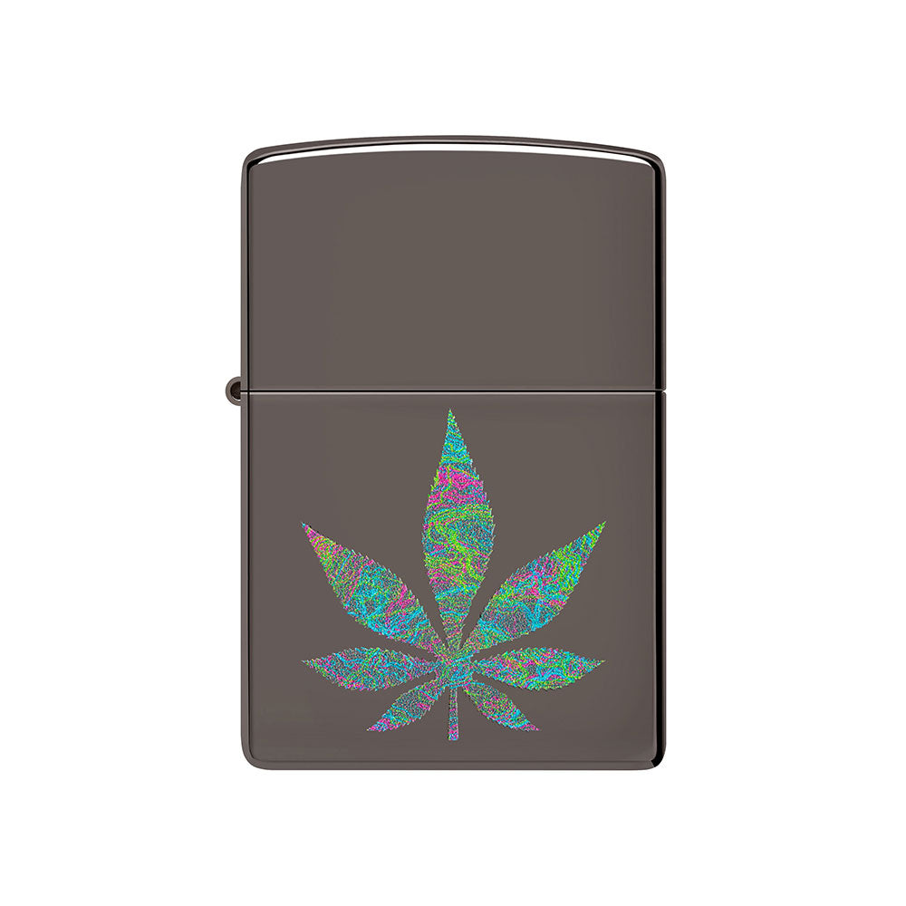 Accendino antivento di cannabis zippo