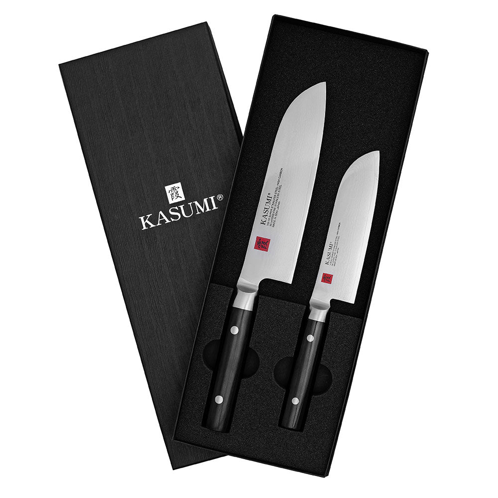 Set di coltelli Kasumi Santoku