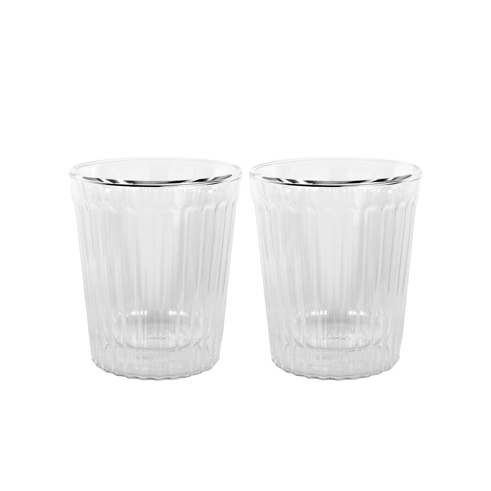 Avanti Rigato Double Wall Glass (Set of 2)