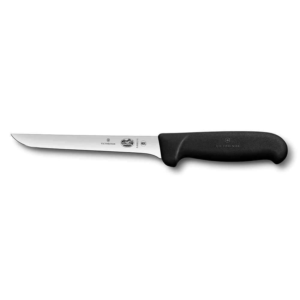 Fibrox Exrical Narrow Blade Boning Knife（黒）