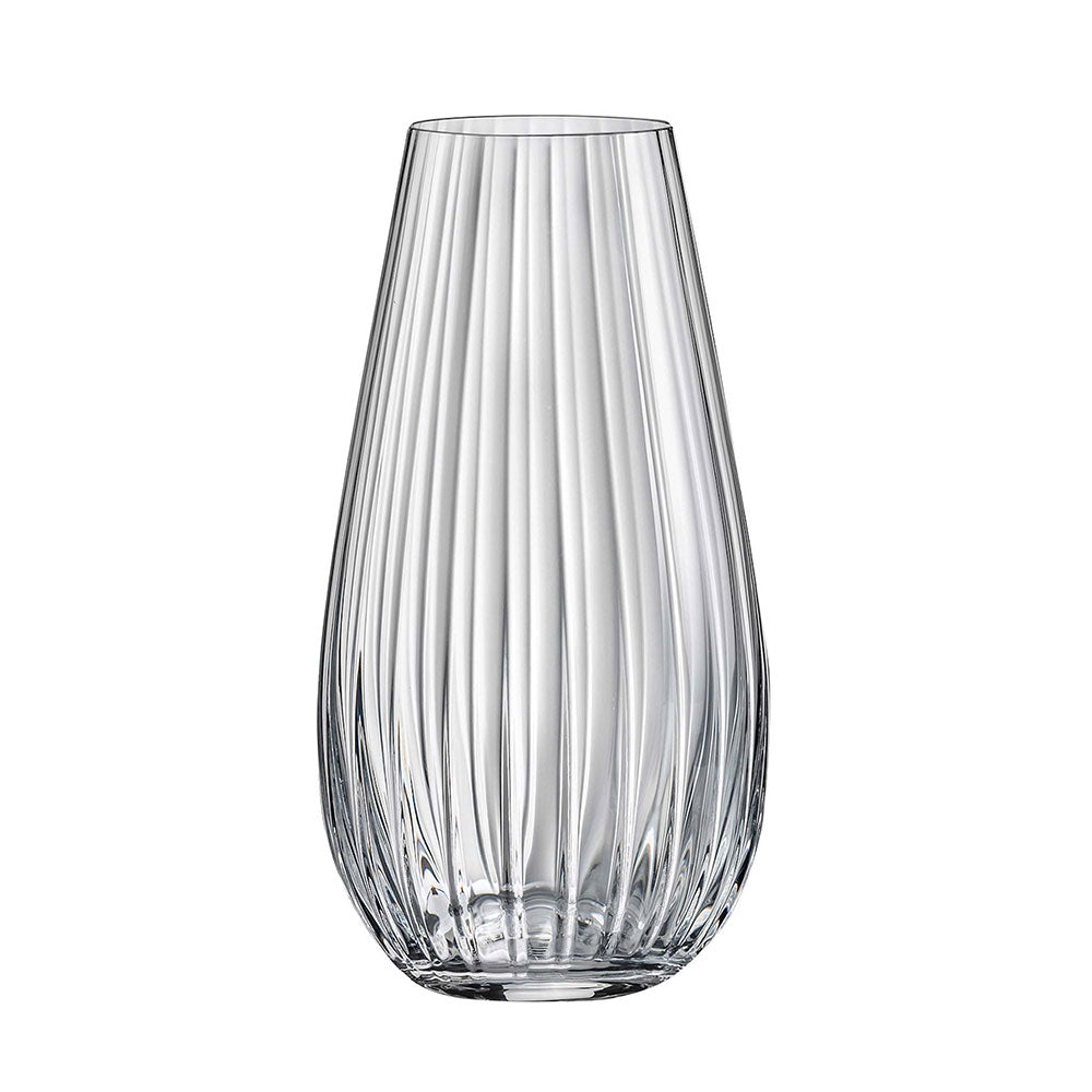 Bohemia Waterfall Glass Wazon