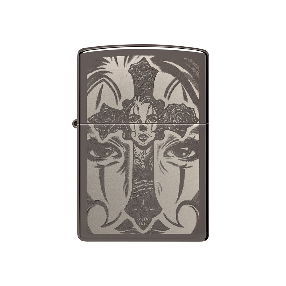 Zippo Tattoo Design vindtett lettere