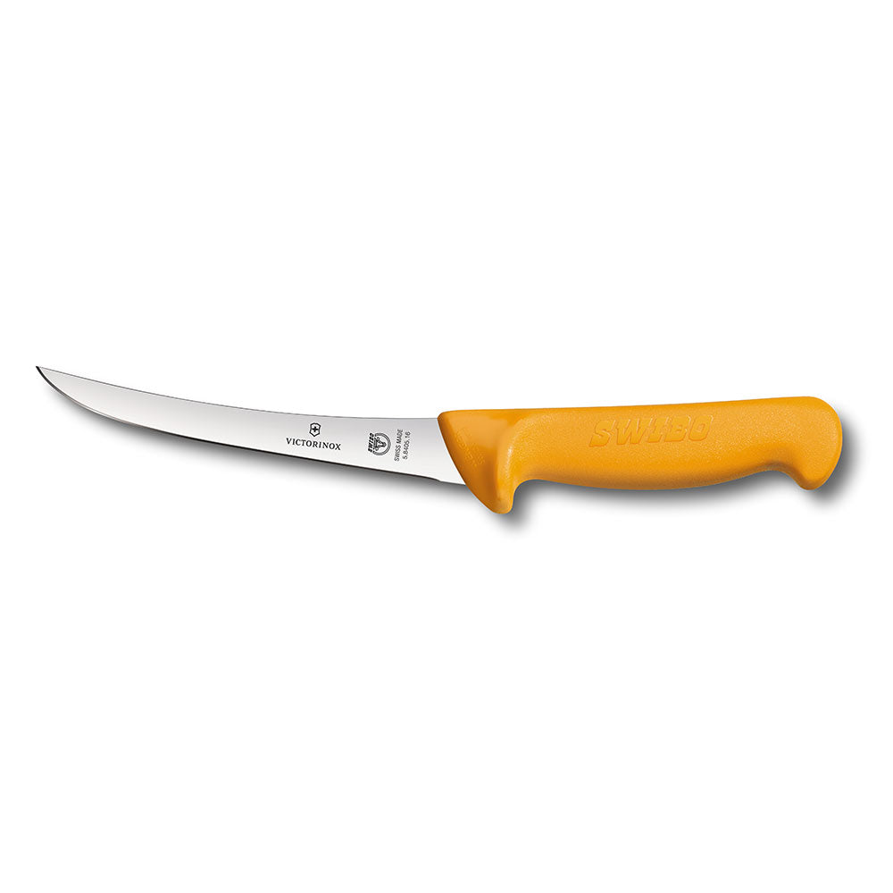 Swibo Curved Blade Dishing Knife 13cm (giallo)