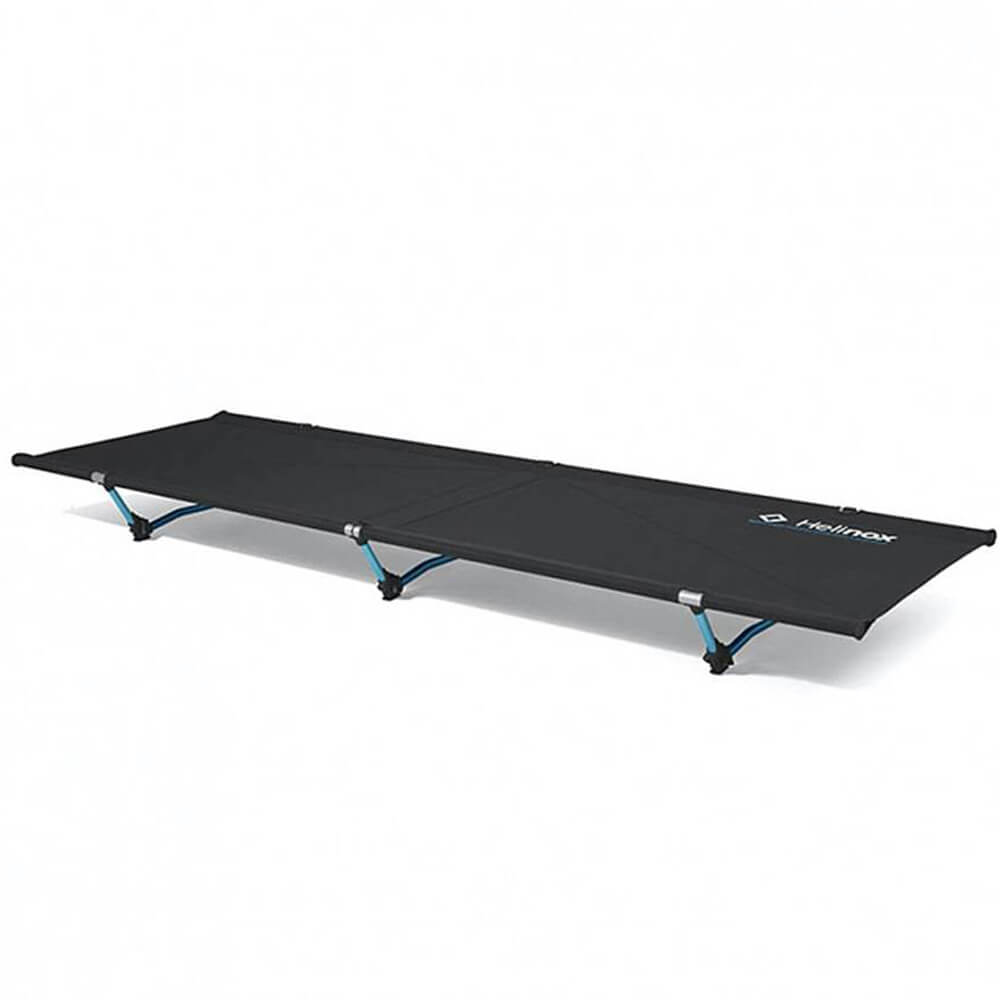 Cot Convertible Stretcher Black w/ Blue Frame