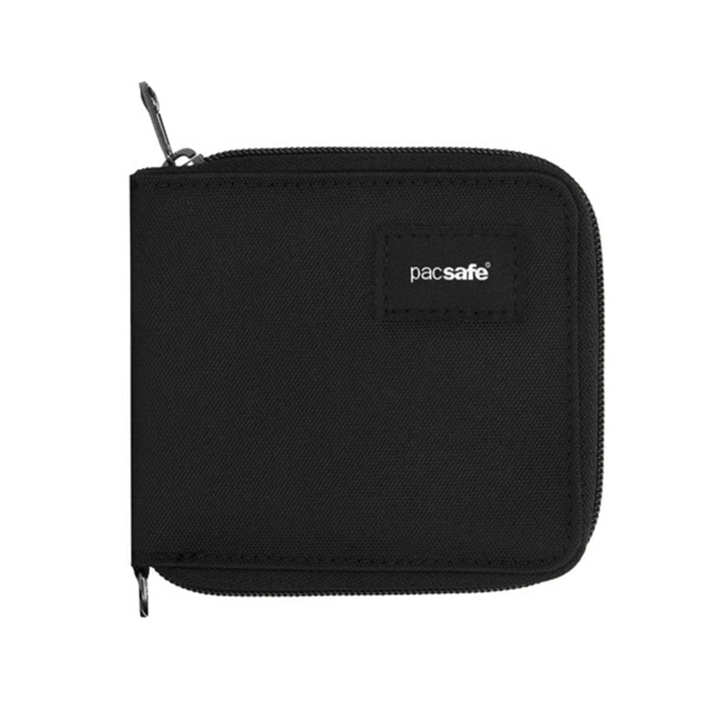 Rfidsafe zip alrededor de la billetera