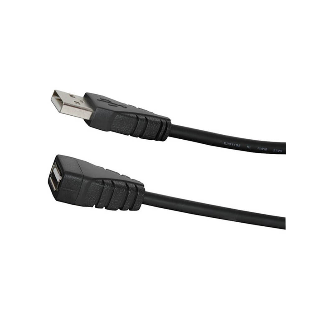 USB 2.0 Tipo A enchufe al cable de zócalo 1pc