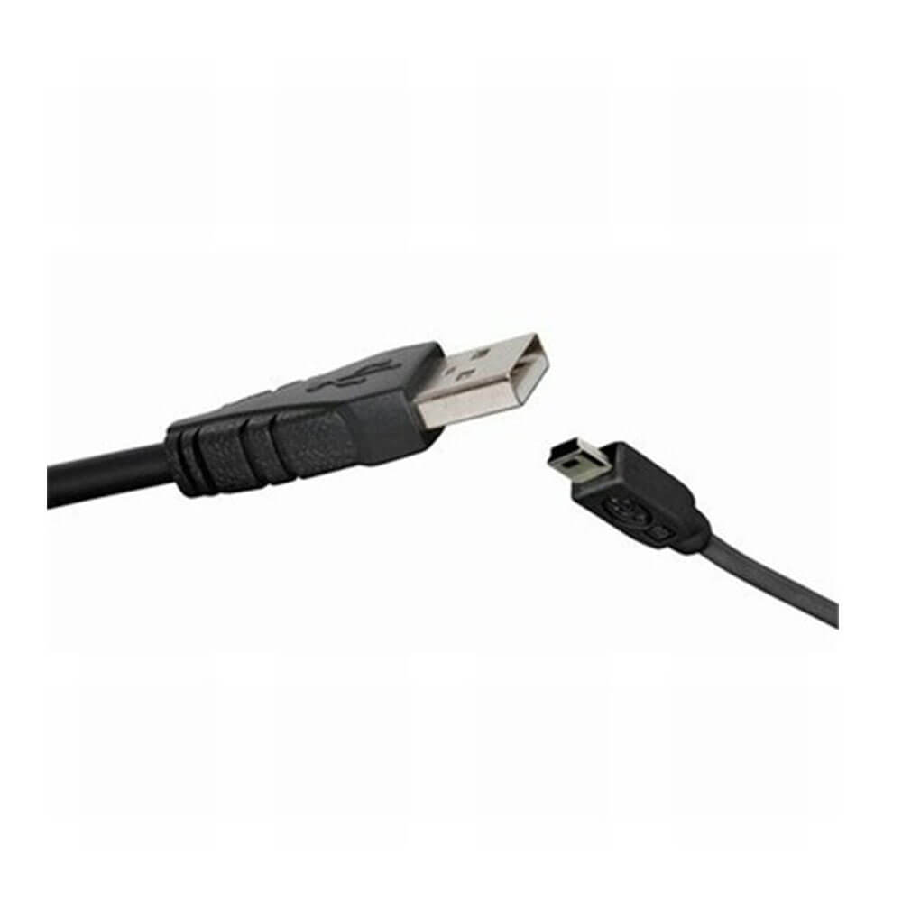 USB 2.0 Type-A-kontakt till 5-stift Mini Type-B-pluggkabel