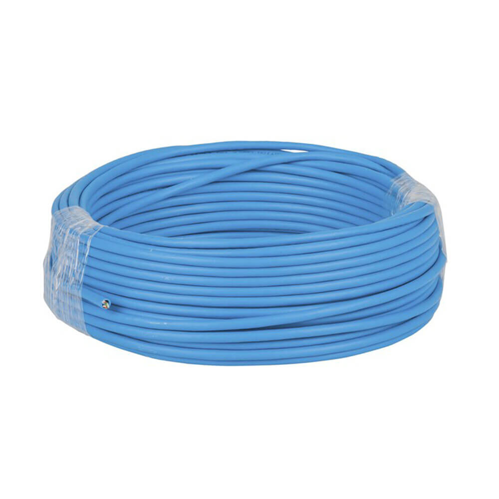 CAT5E Cable de núcleo sólido (azul)