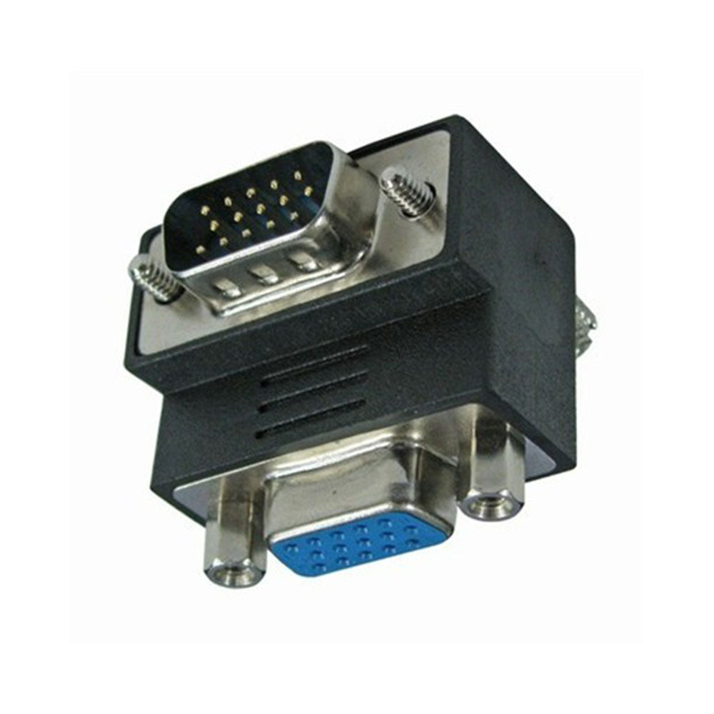 Wtyczka VGA do gniazda 90 stopni adapter