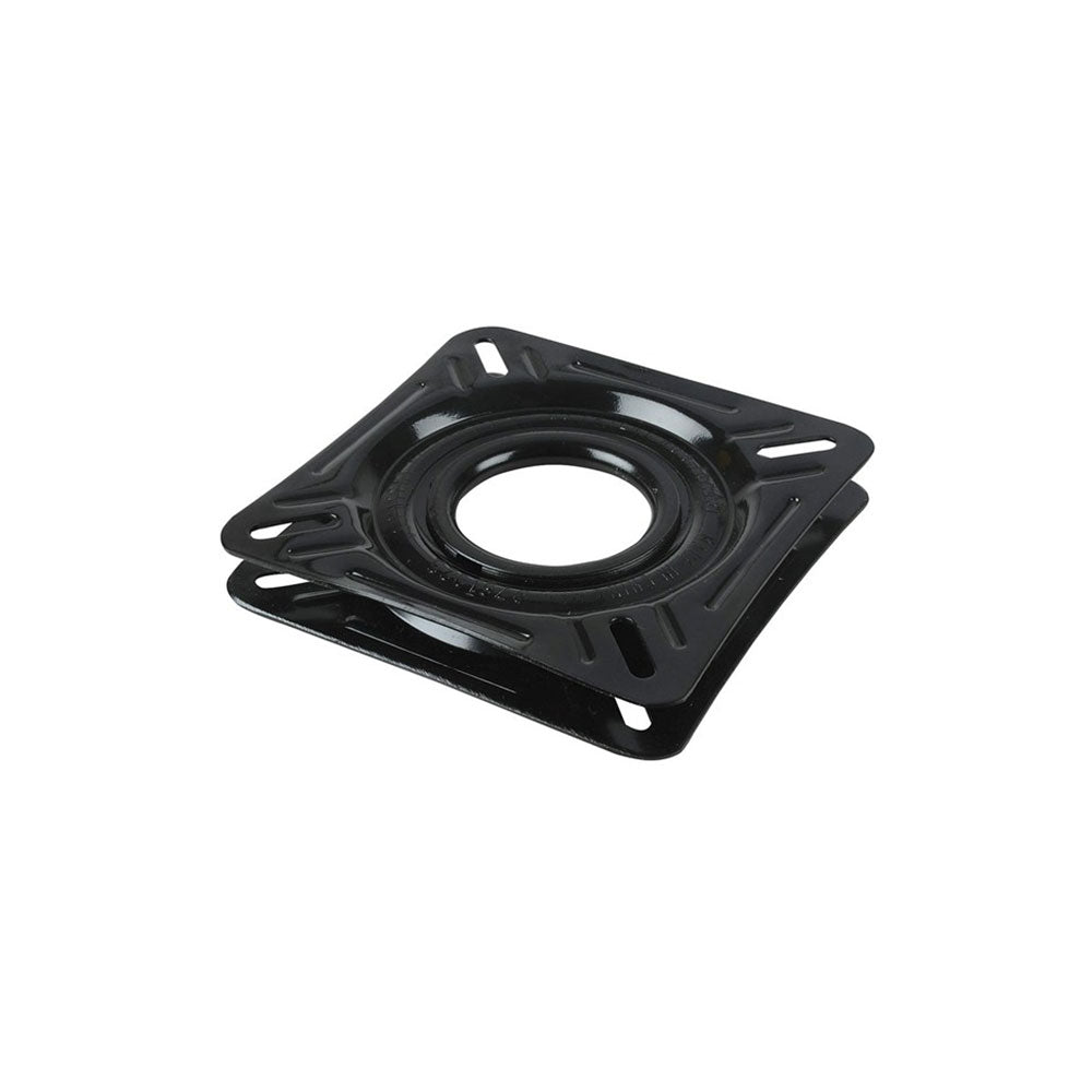 Steel Boat Square Seat Swivel 175mm (Black)