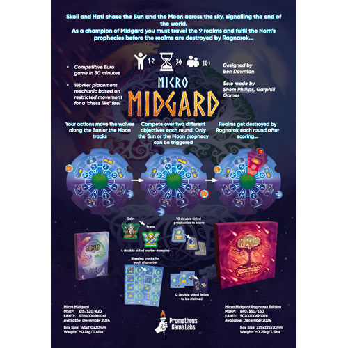 Micro Midgard Ragnarok Edition Strategy Game