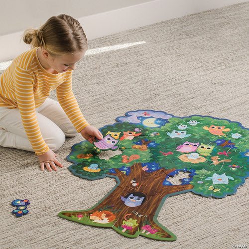 Hoot Owl Hoot 50-Piece Floor Puzzle