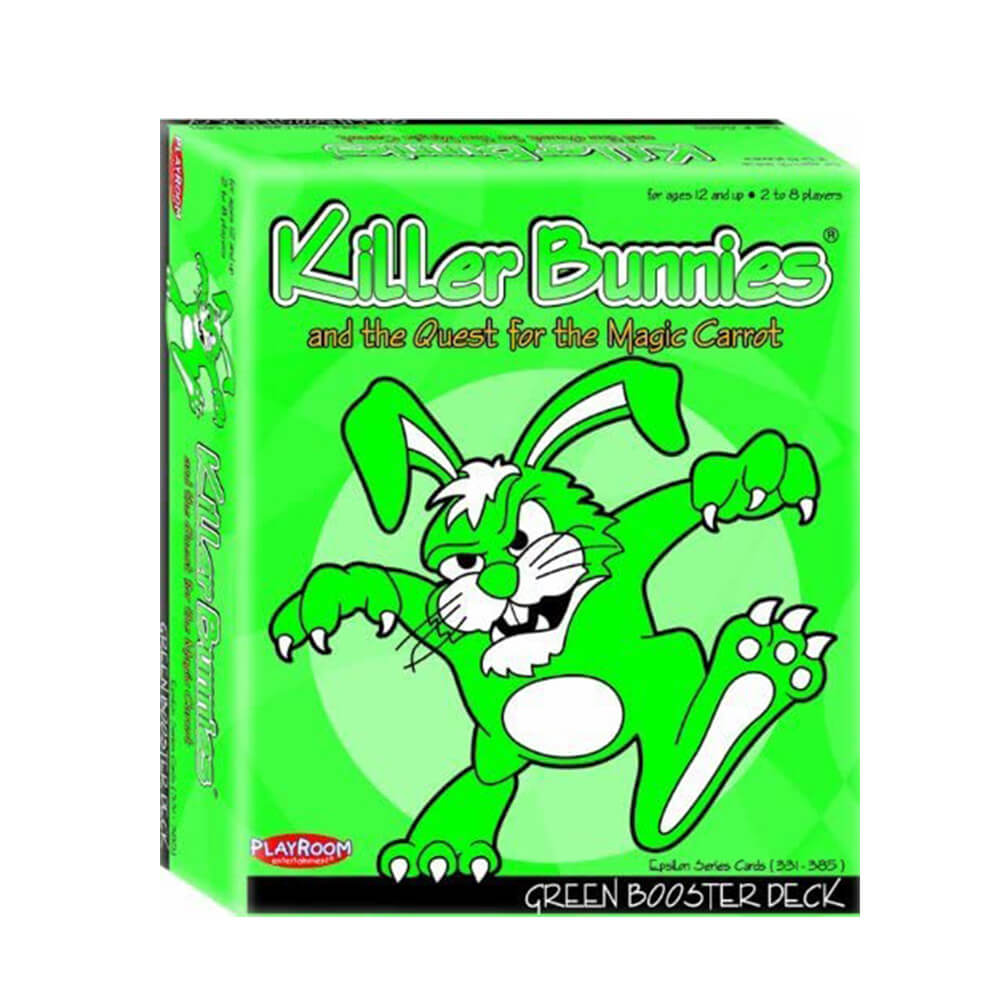 Juego de tarjetas de misiones de Bunnies Killer