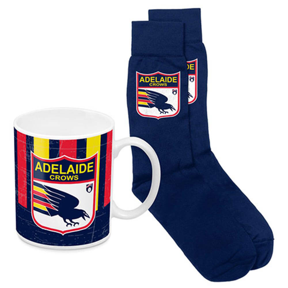 Taza de café AFL y patrimonio de calcetines