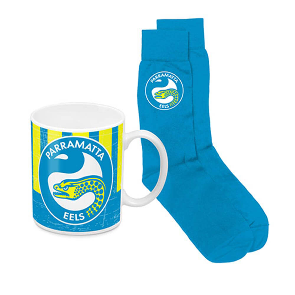 Pack de patrimoine de tasse de café NRL et de chaussettes