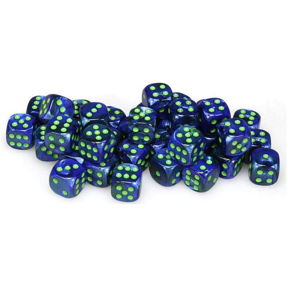 D6 DICE Lustrous 12mm (36 DICE)