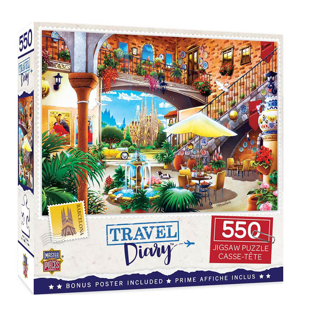 MP Travel Diary Puzzle (550 pcs)