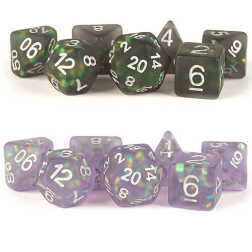 MDG Icy Opal Dice Set 16mm Poly