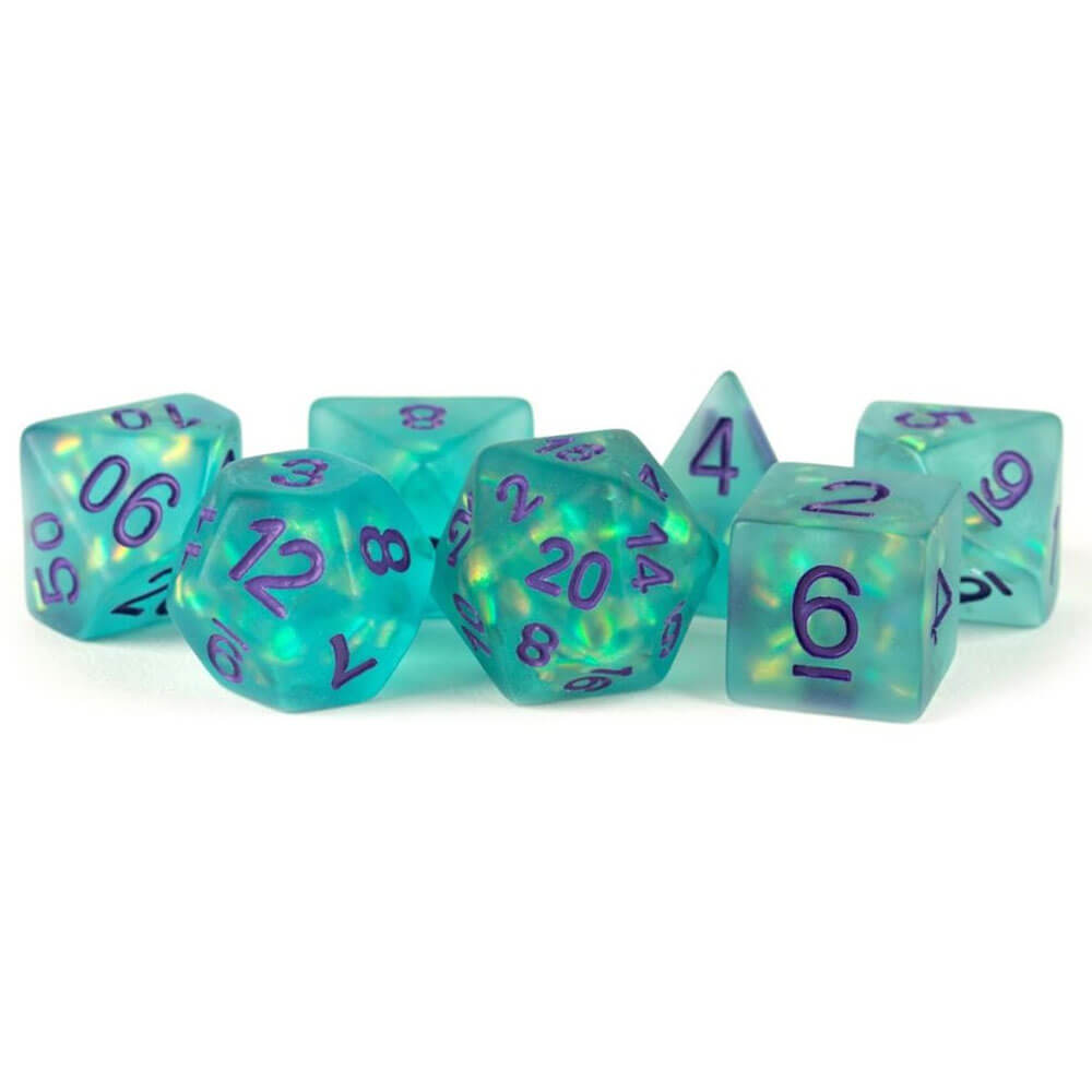 MDG ICY OPAL DICE SET 16MM POLY