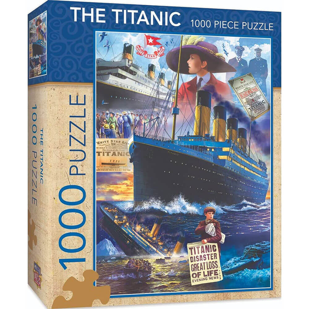 Masterpieces titanic 1000pc puzzel