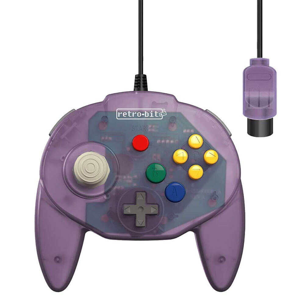 Retro-Bit Tribute64 N64 Controlador Wired