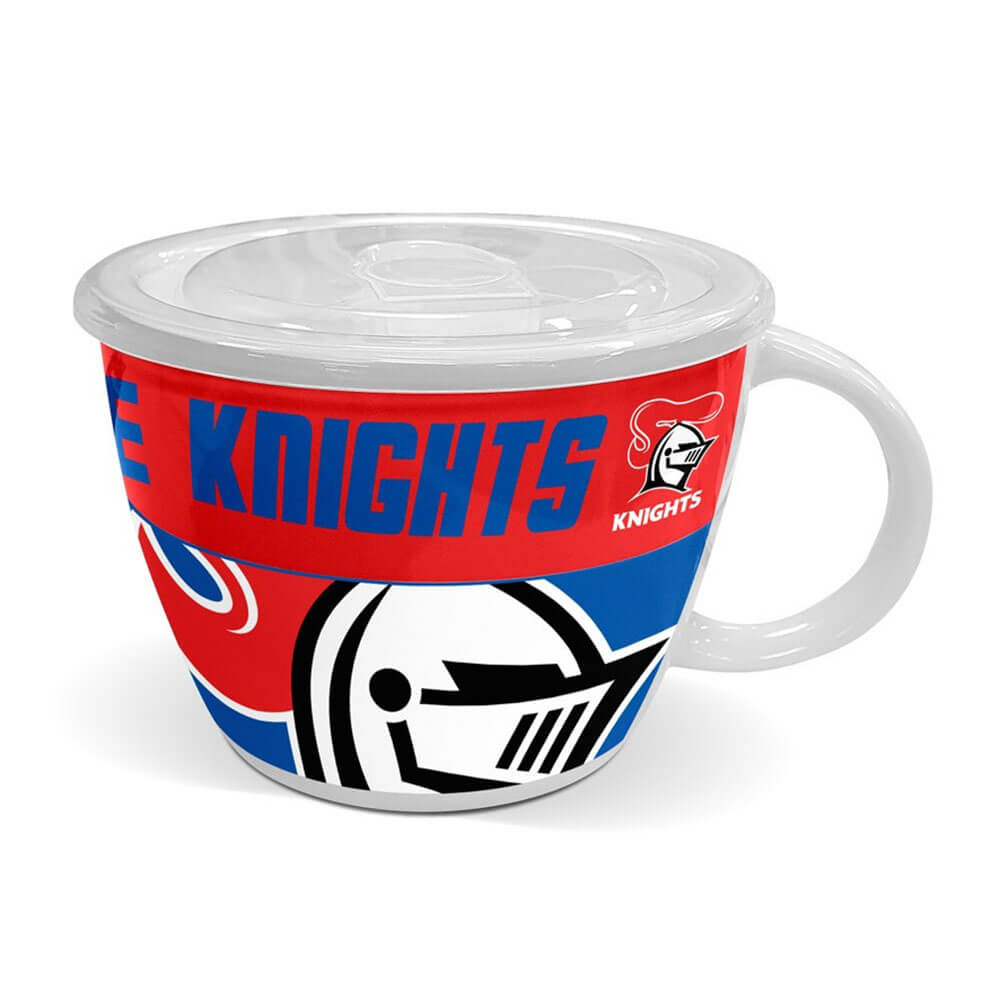 Taza de sopa NRL con tapa