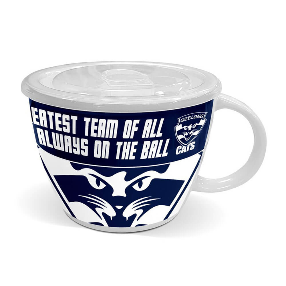 Tasse de soupe AFL avec couvercle