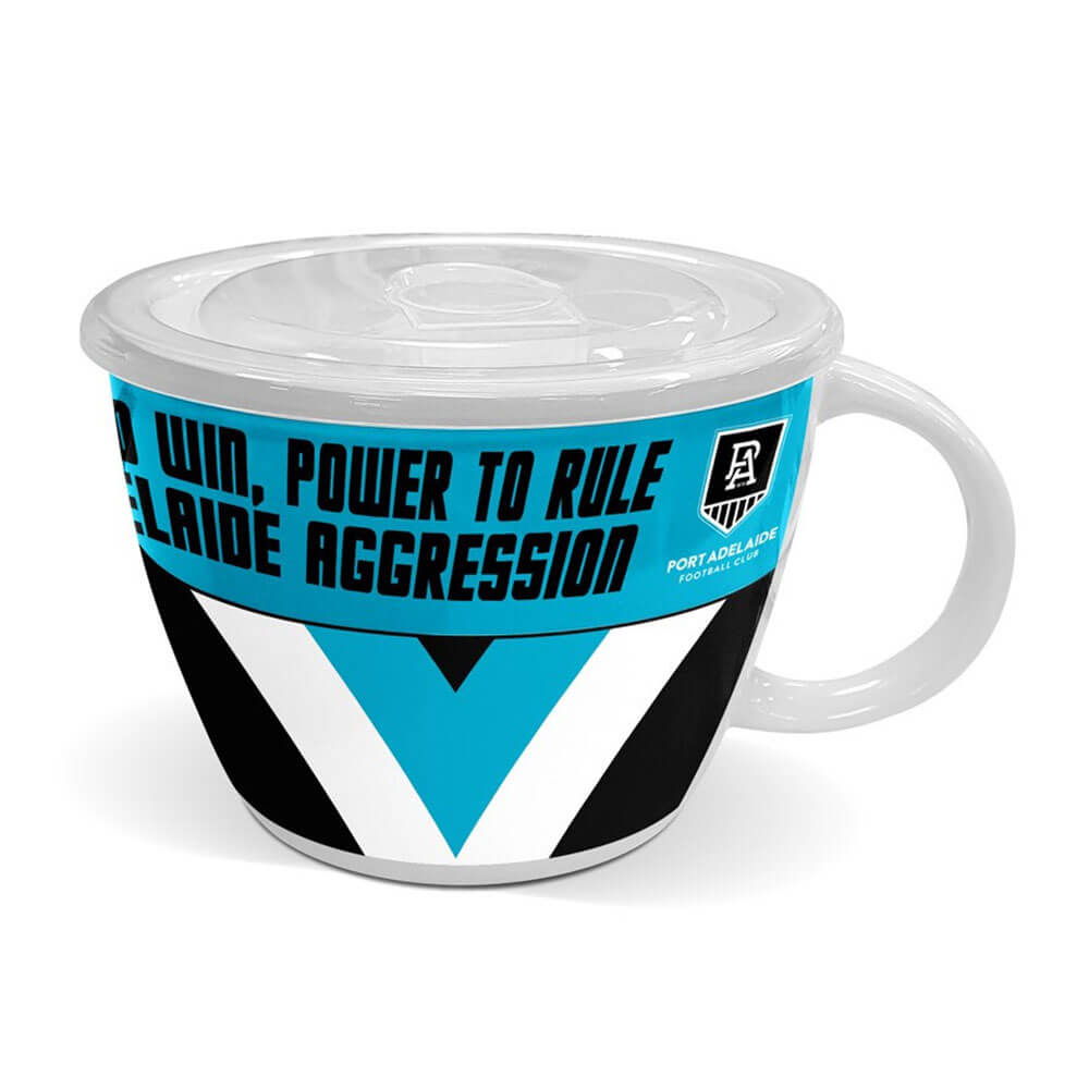 Taza de sopa AFL con tapa