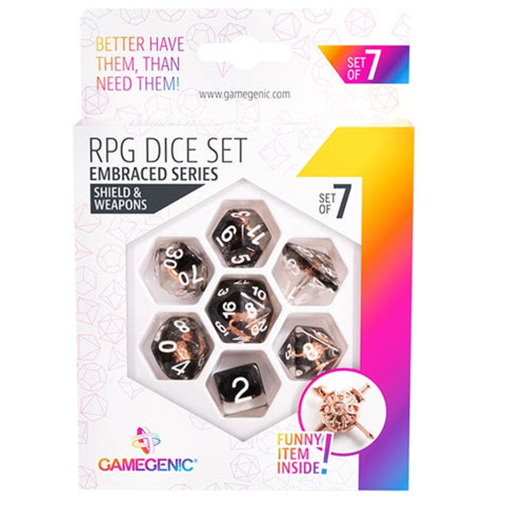 GameGenic abraçou a série RPG Dice Conjunto 7pcs