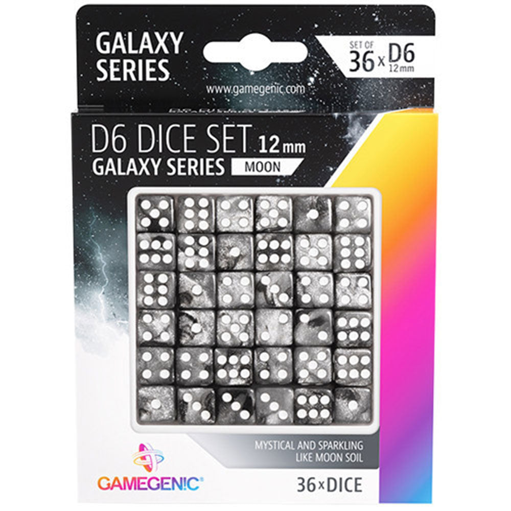 GameGenic Galaxy Series D6 Dice Set 12 mm (36pcs)