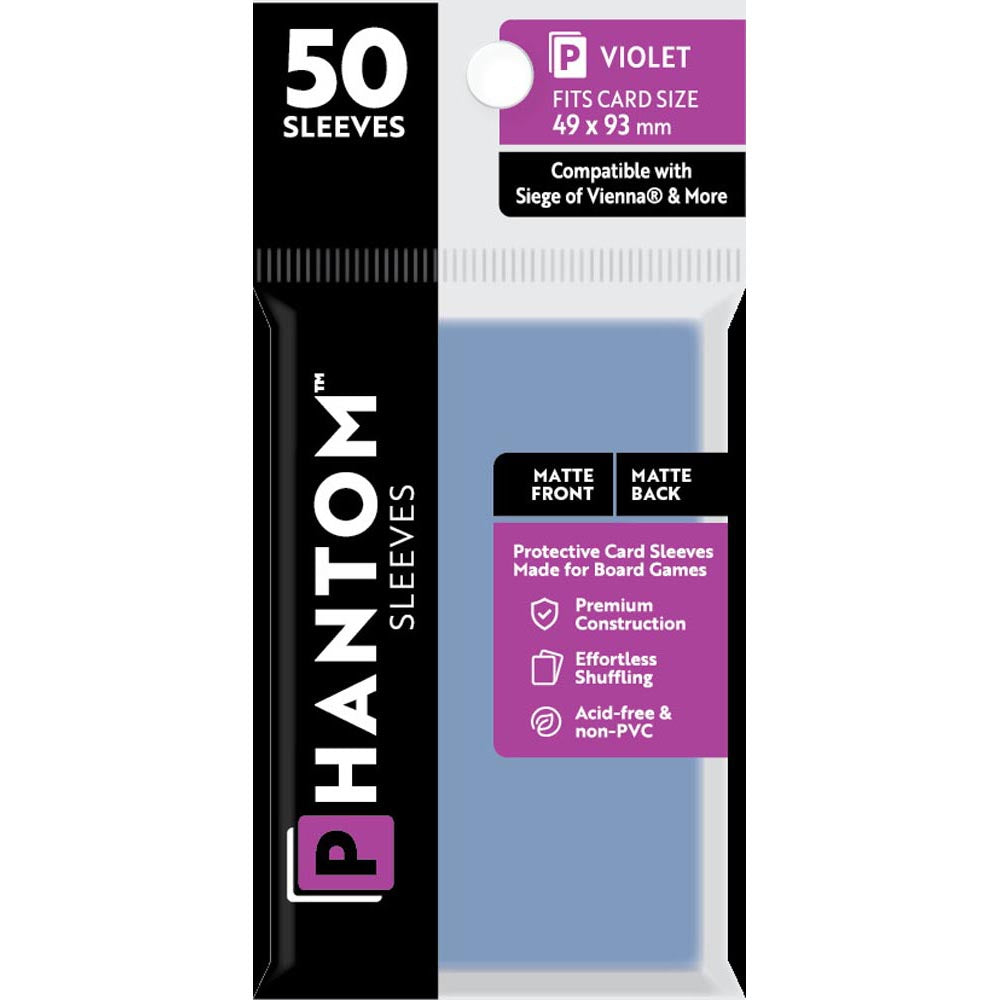 Soules de Phantom Violet 50pcs (49x93 mm)