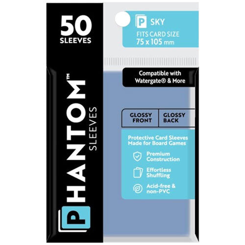 Sky Phantom Sleeves 50pcs (75x105mm)