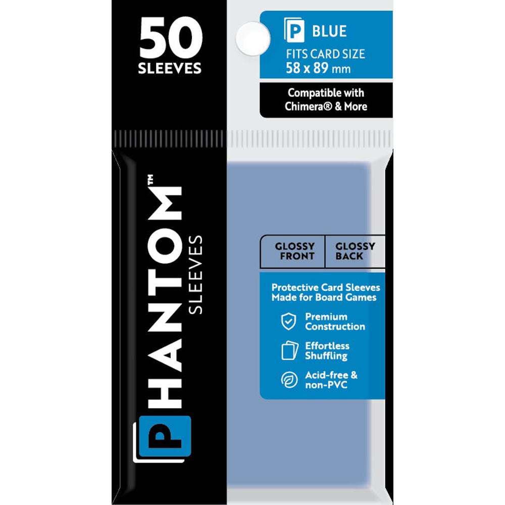 Mangas Phantom Blue 50pcs (58x89mm)