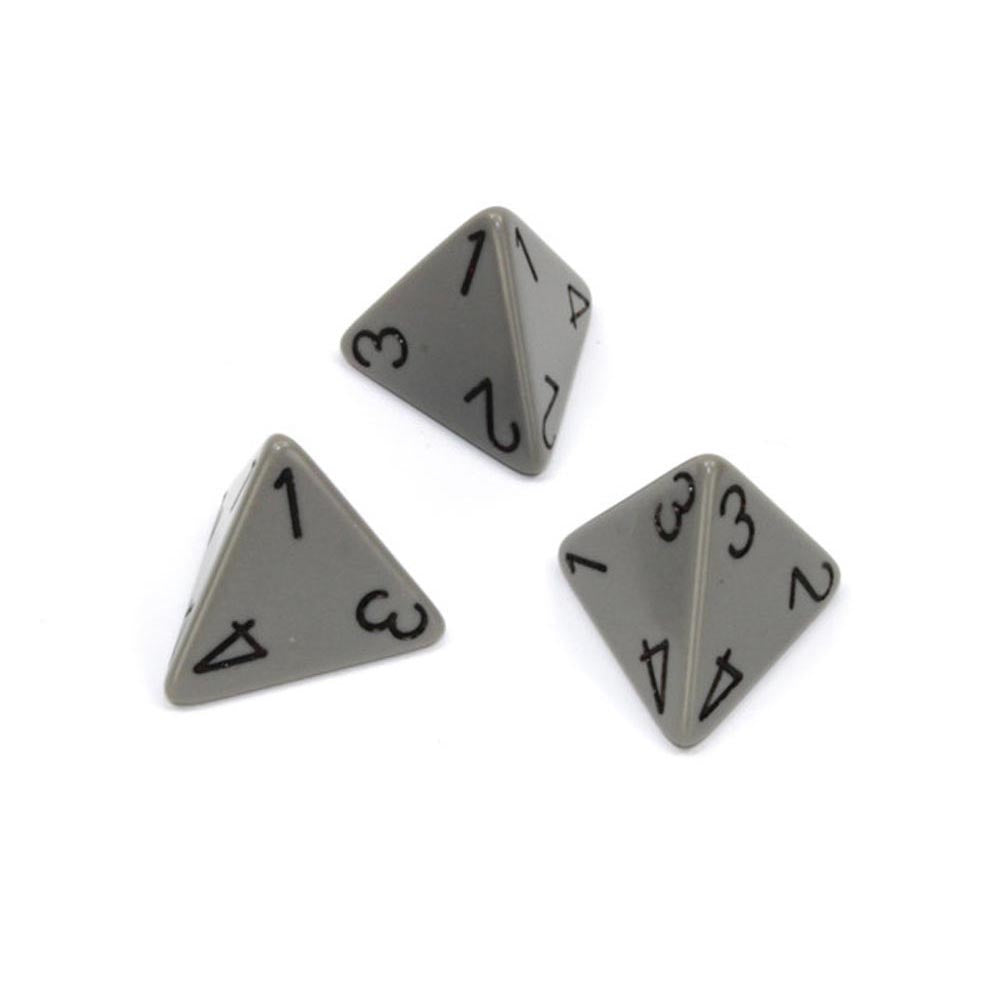 Chessex Opaque D4 Polyhedral Dice