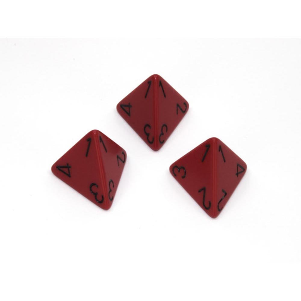 Chessex Opaque D4多面体のサイコロ