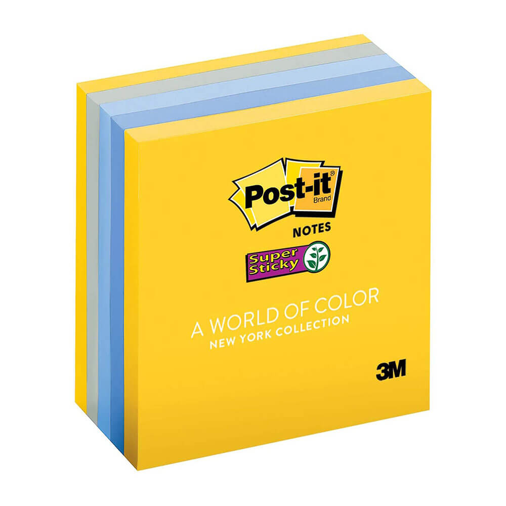 Post-it Super Sticky Notes 76x76mm (5pk)