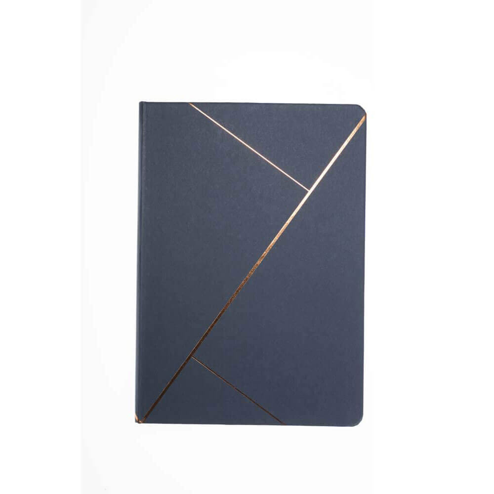 Collins Vanguard Notebook Foil Blue 240 sider A5