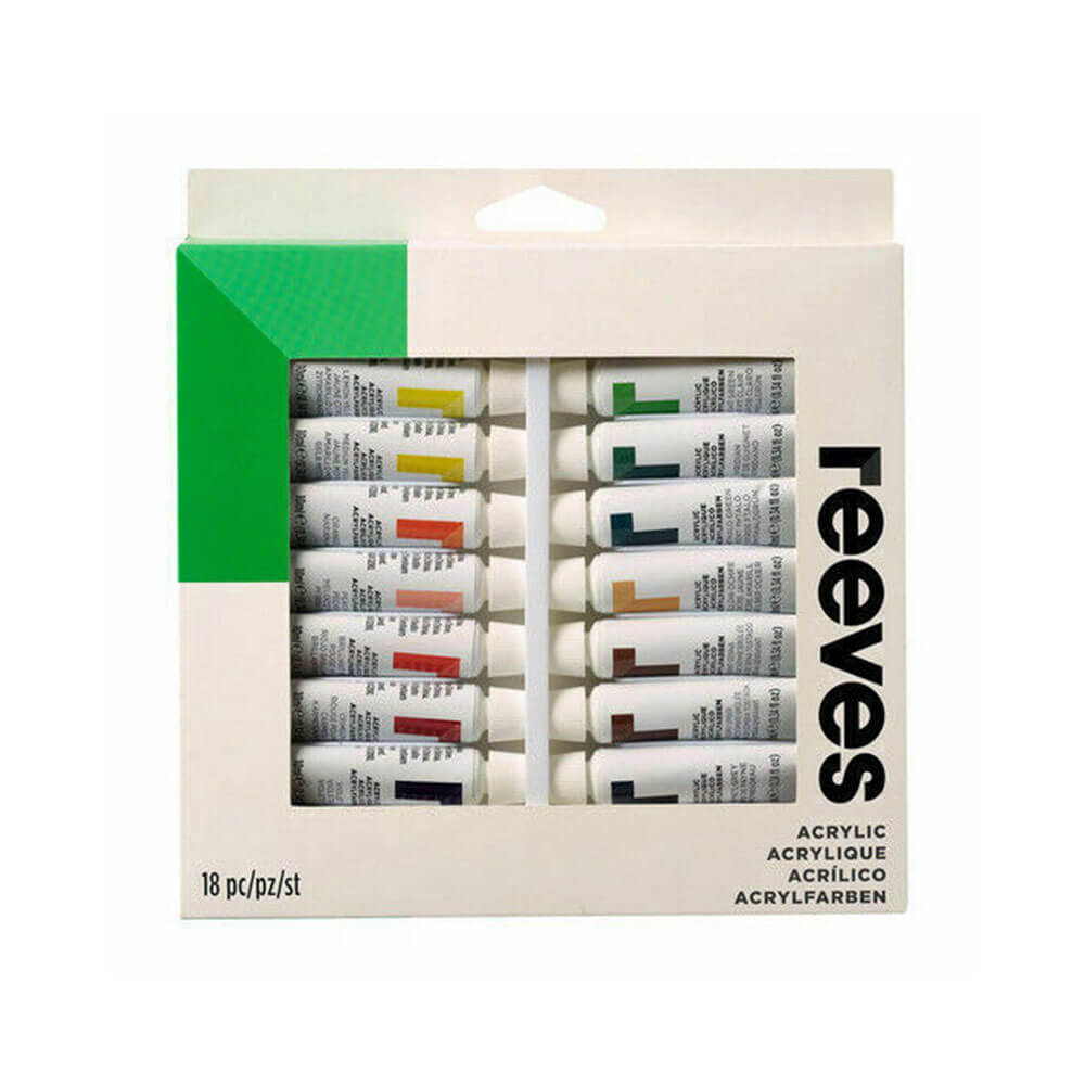 Tubos de pintura de Reeves 12 ml (12pk)