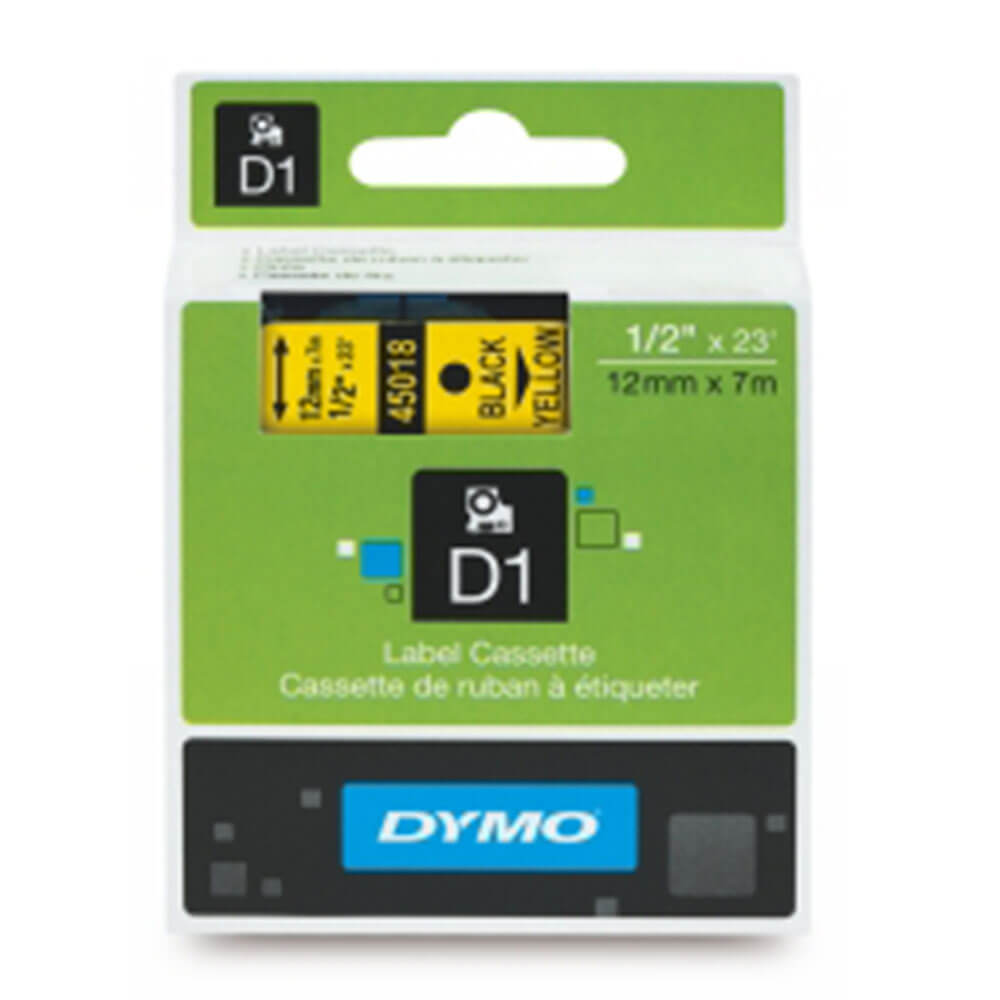 Dymo D1 Tape Etichetta 12mmx7m