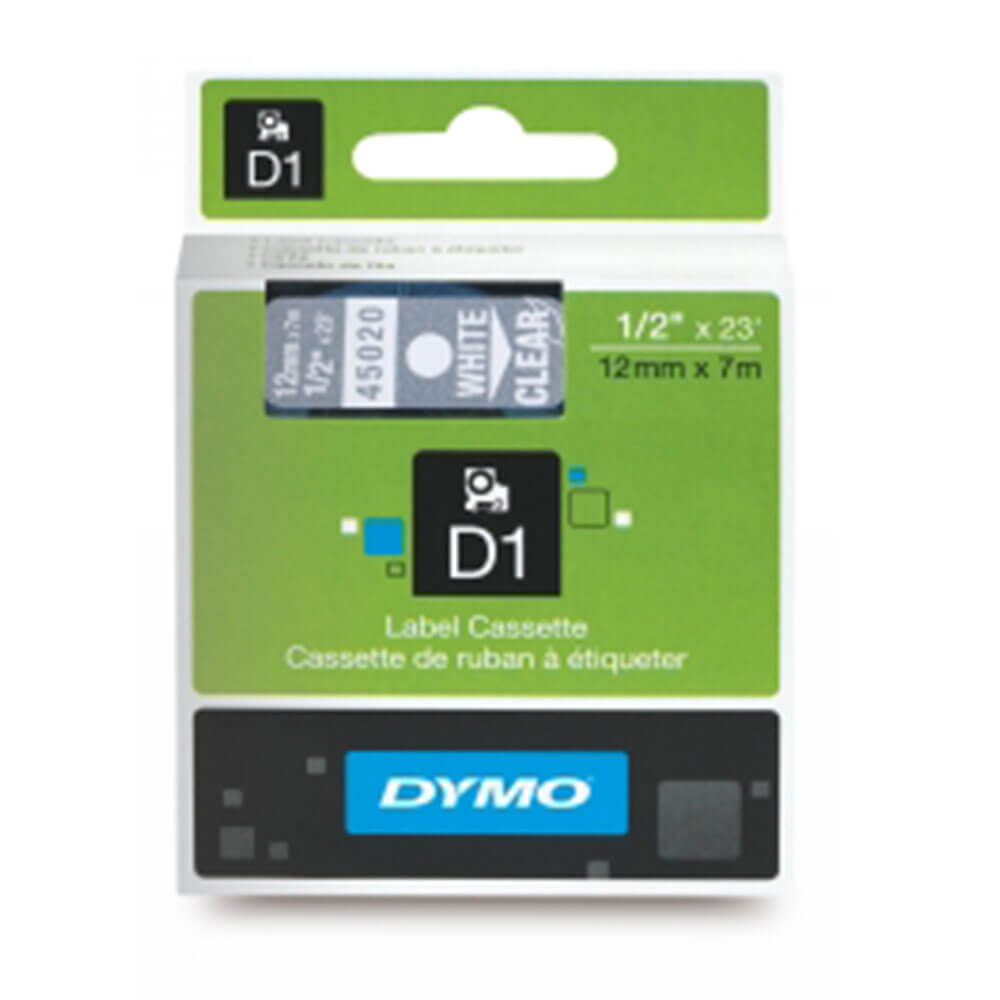 Dymo D1 Tape Etichetta 12mmx7m