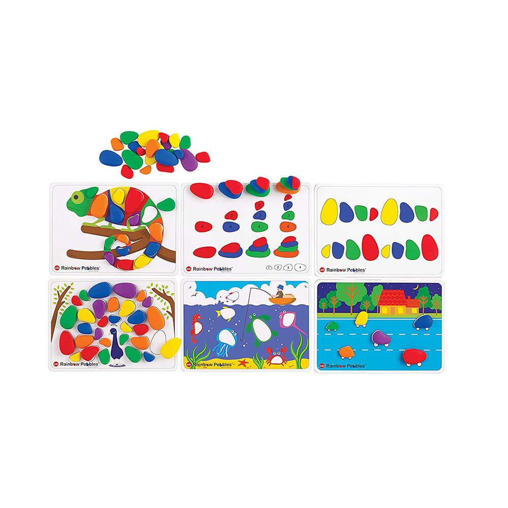 Ensemble d'activités Edx Rainbow Pebbles