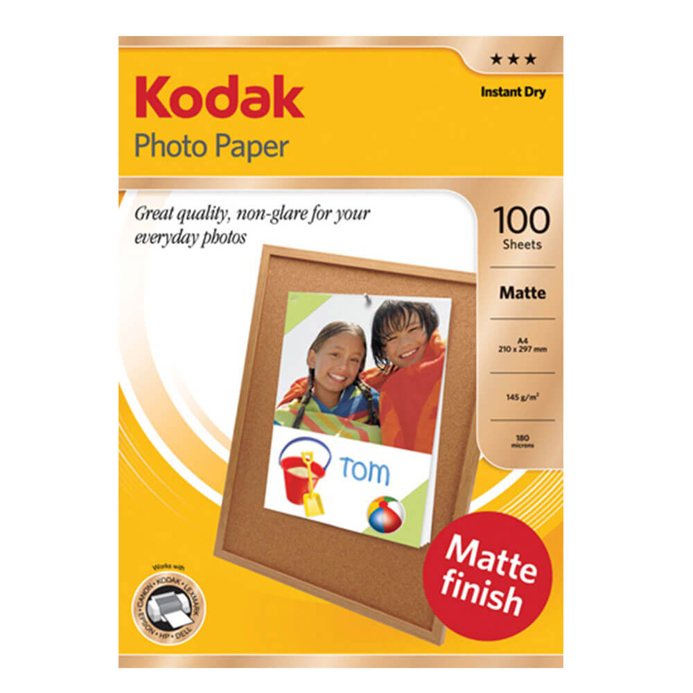 Kodak Everyday Matte fotopapir (100pk)