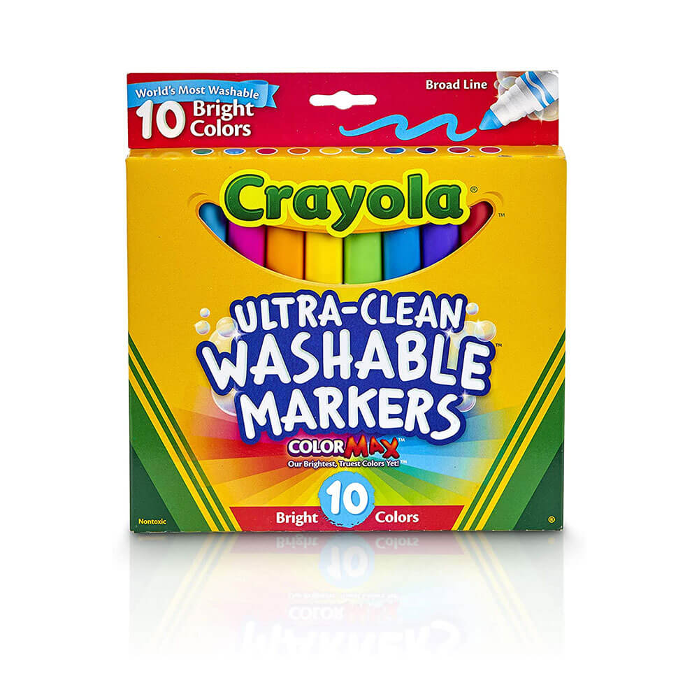 Crayola lavable Broadline Marker 10pk